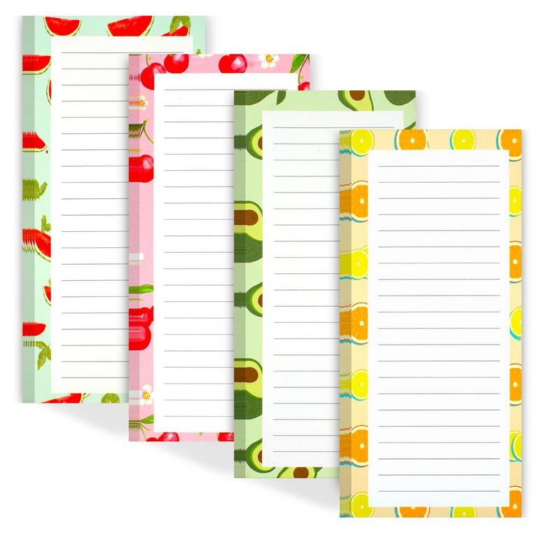 4PK MAGNETIC NOTEPADS