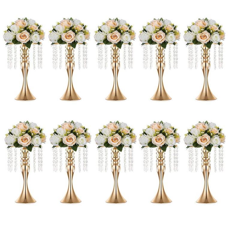 10PK 18IN CENTERPIECE VASES