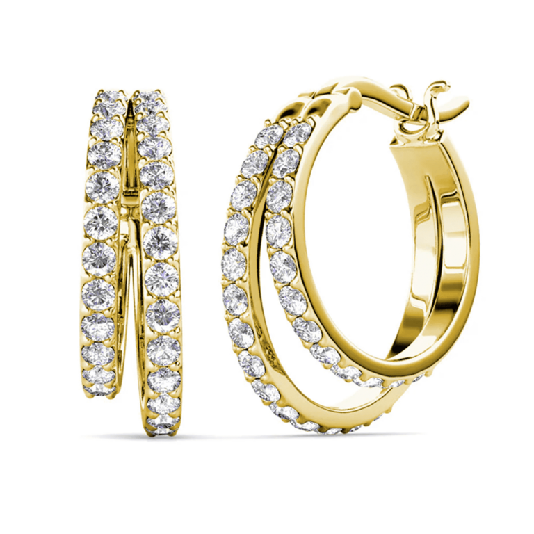 CATE CHLOE 20MM HOOP EARRINGS