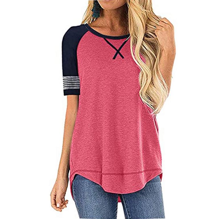 SHIBEVER TSHIRT WOMEN XL PINK