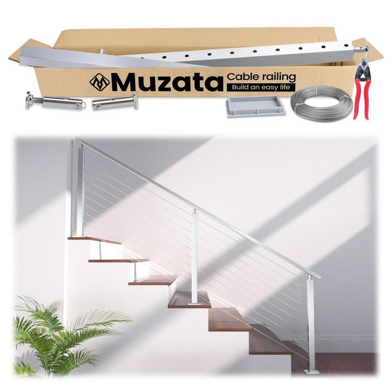 MUZATA 3-6FT CABLE RAILING SYSTEM