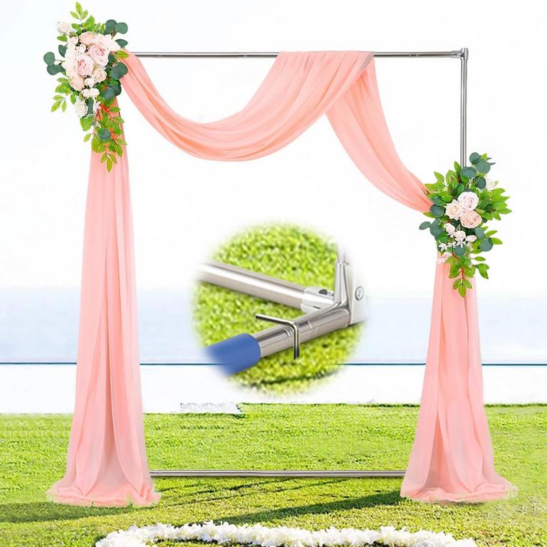 DEROFIT 7FT X 5FT ARCH BACKDROP STAND