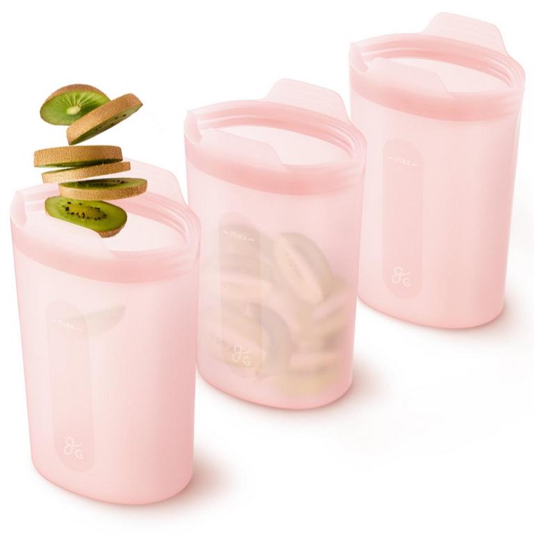 3PK SILICONE FOOD CONTAINERS
