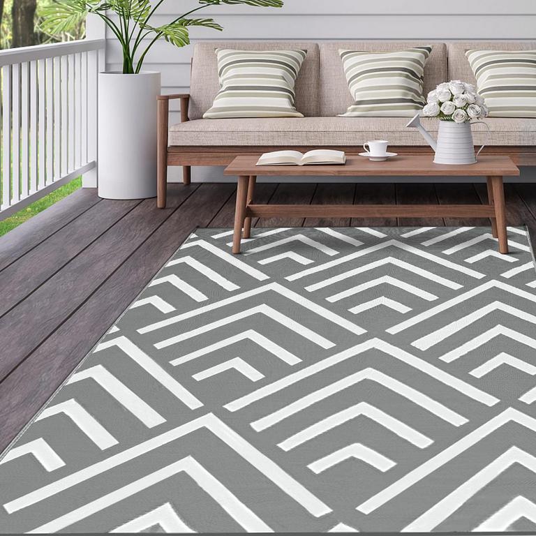 KOHREE RV OUTDOOR RUG 9FT X 12FT