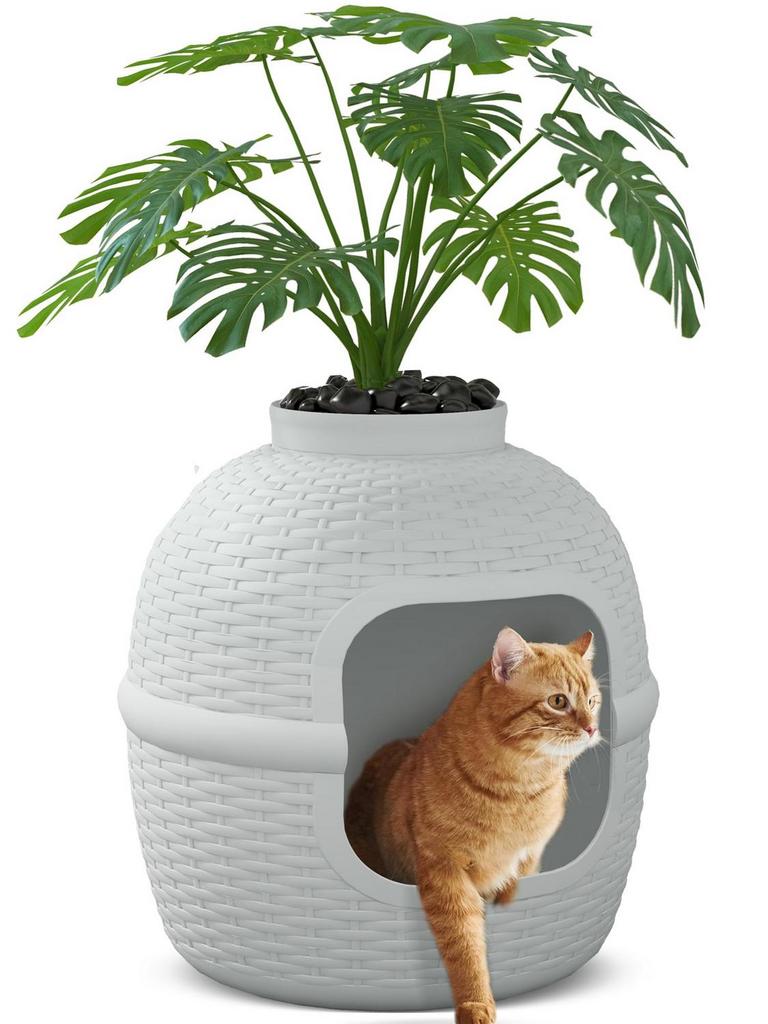 KEYGARZONE HIDDEN LITTER BOX LARGE