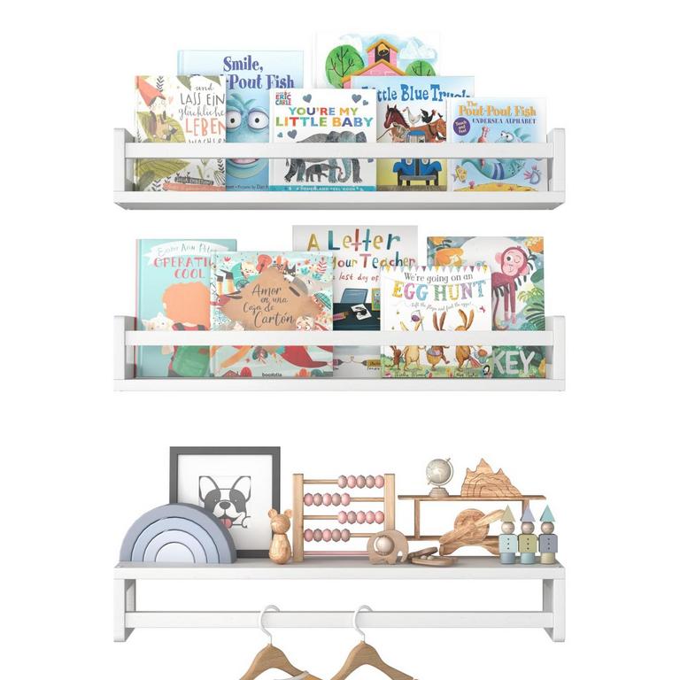 URBANCOZ FLOATING SHELVES 23.6IN 3PCS