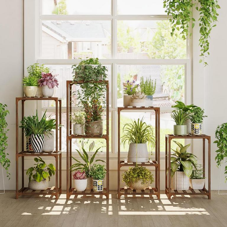 BAMWORLD PLANT STANDS 4 SETS
