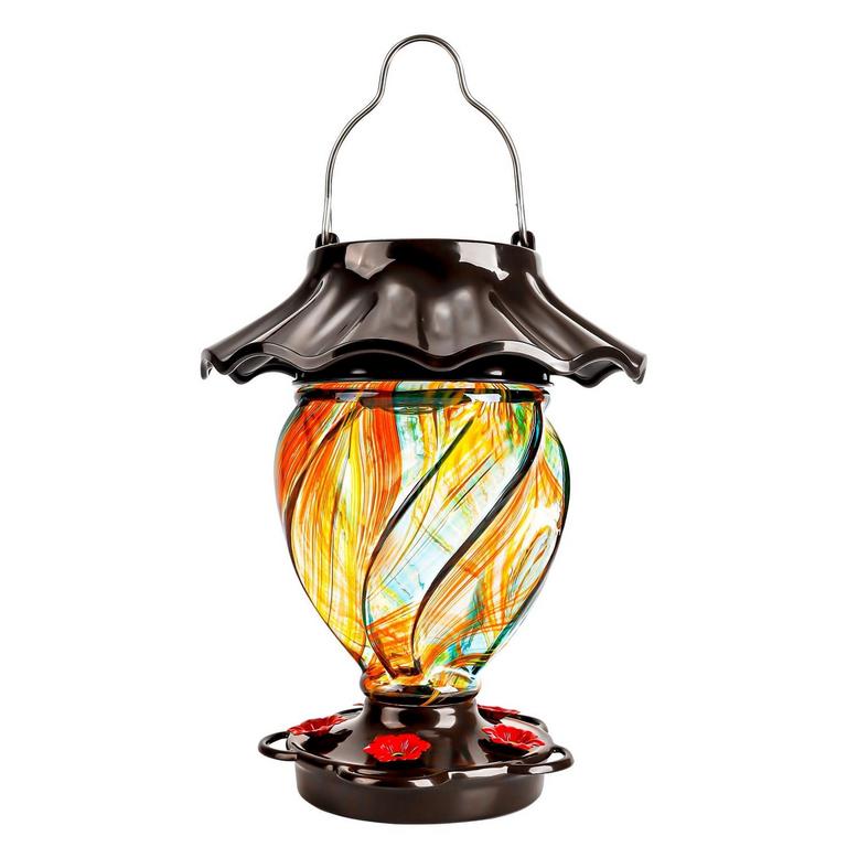 LUJII SOLAR HUMMINGBIRD FEEDER