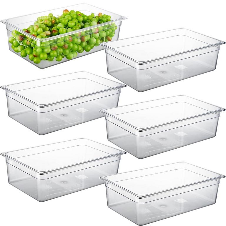 CURTA 6PK FOOD PANS 6IN DEEP