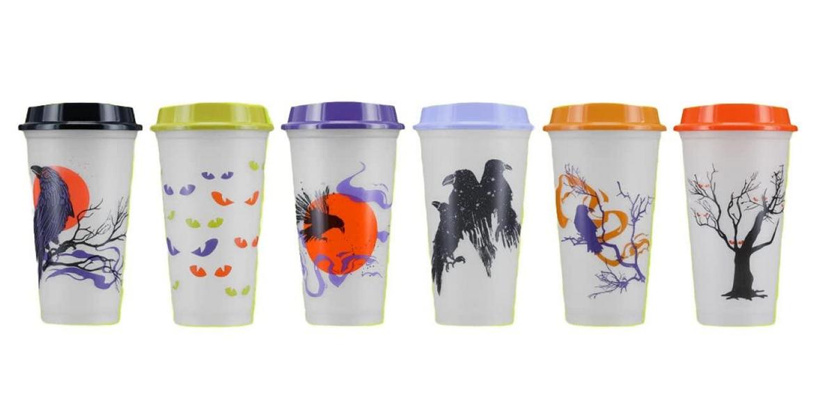 STARBUCKS 16OZ HOT CUPS 6PCS