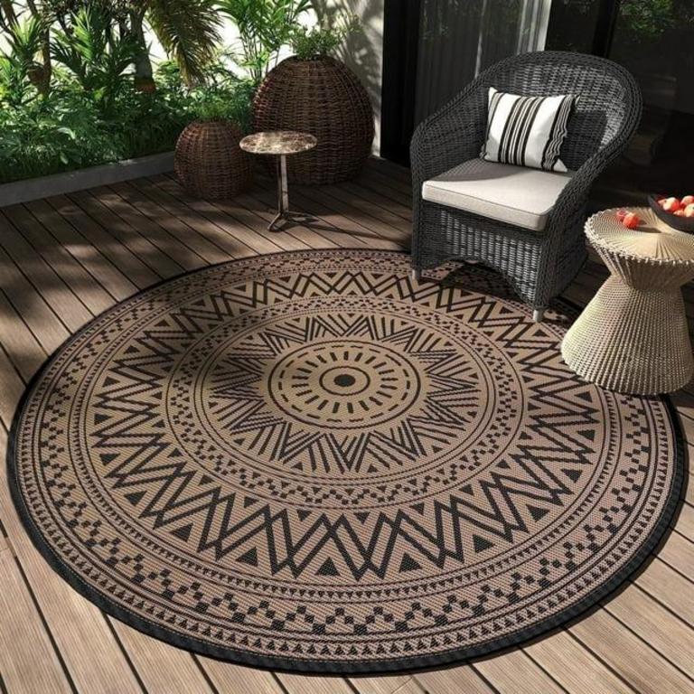 8FT OUTDOOR PATIO RUG