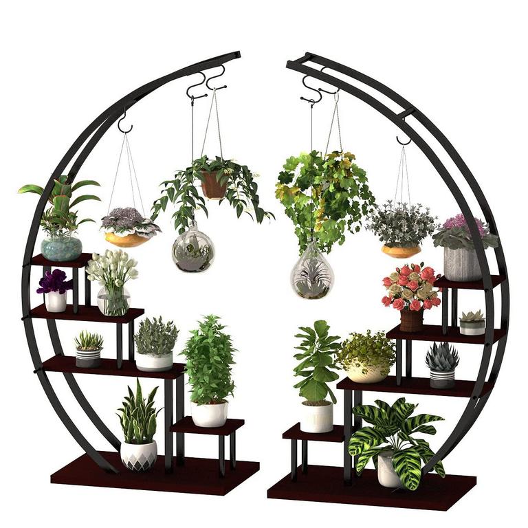 GDLF 5TIER PLANT STAND 2PK
