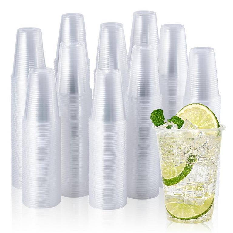 VPLUS 9OZ CLEAR PLASTIC CUPS 2000PK