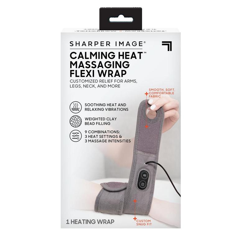 SHARPER IMAGE HEAT MASSAGING FLEXI WRAP