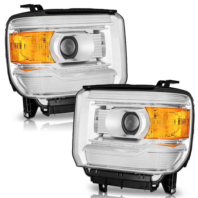 WEELMOTO HEADLIGHTS ASSEMBLY 2014-18 2PK