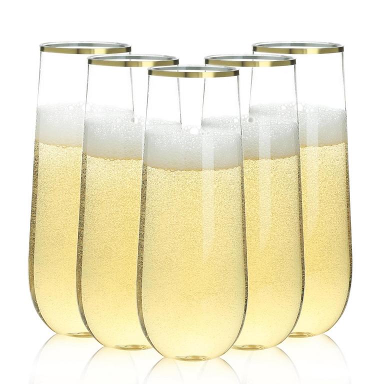 BESTLUCK 24PK PLASTIC FLUTES