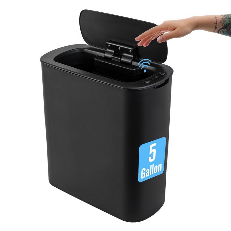 CESUN 5 GAL TRASH CAN BLACK