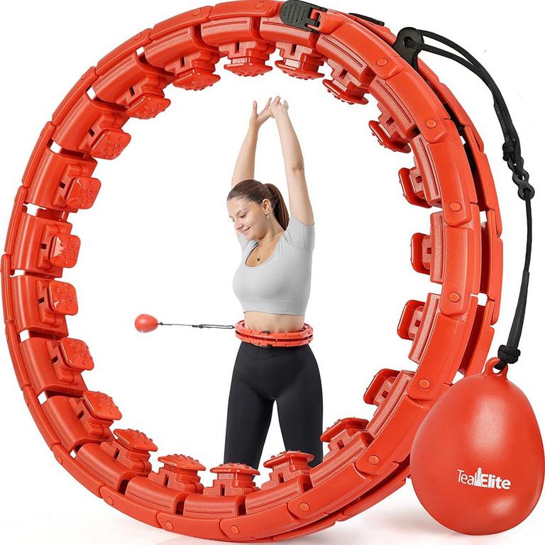 TEAL ELITE WEIGHTED HULA HOOP