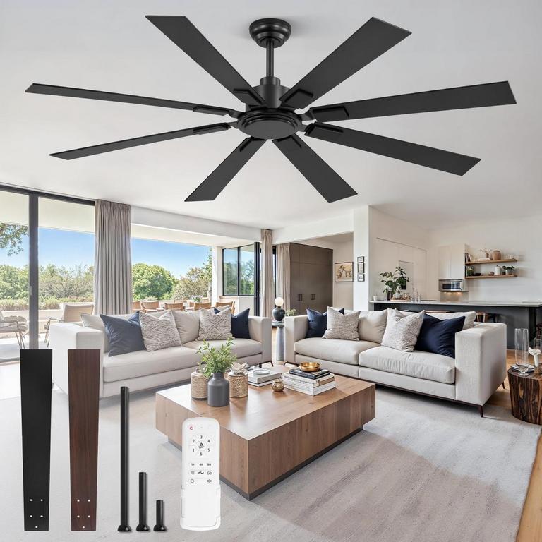 ZMISHIBO 65IN CEILING FAN