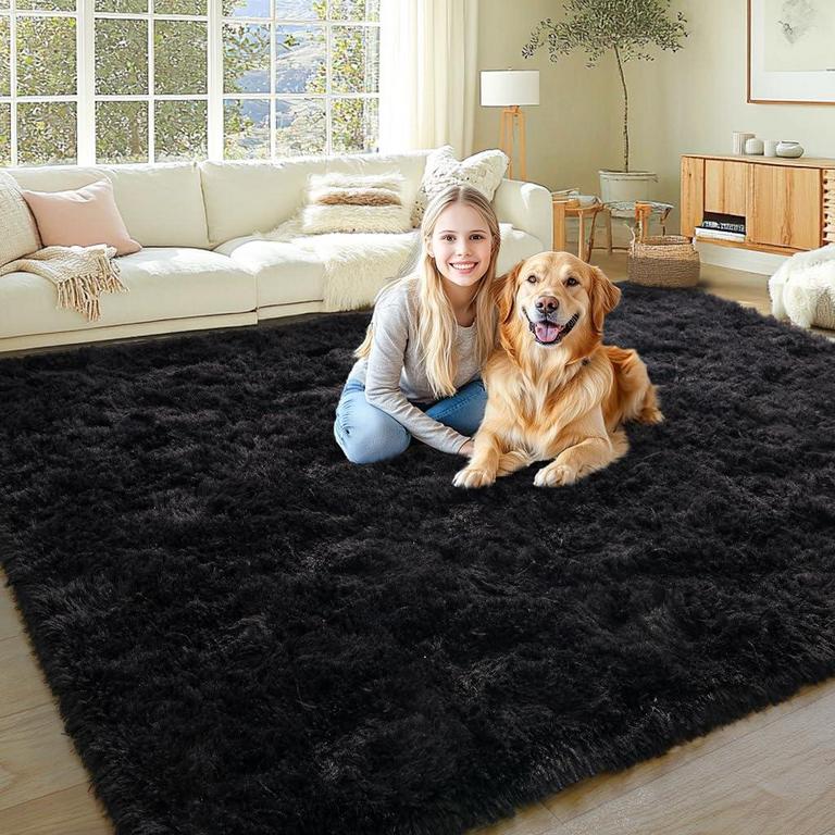 8X10FT FLUFFY AREA RUG