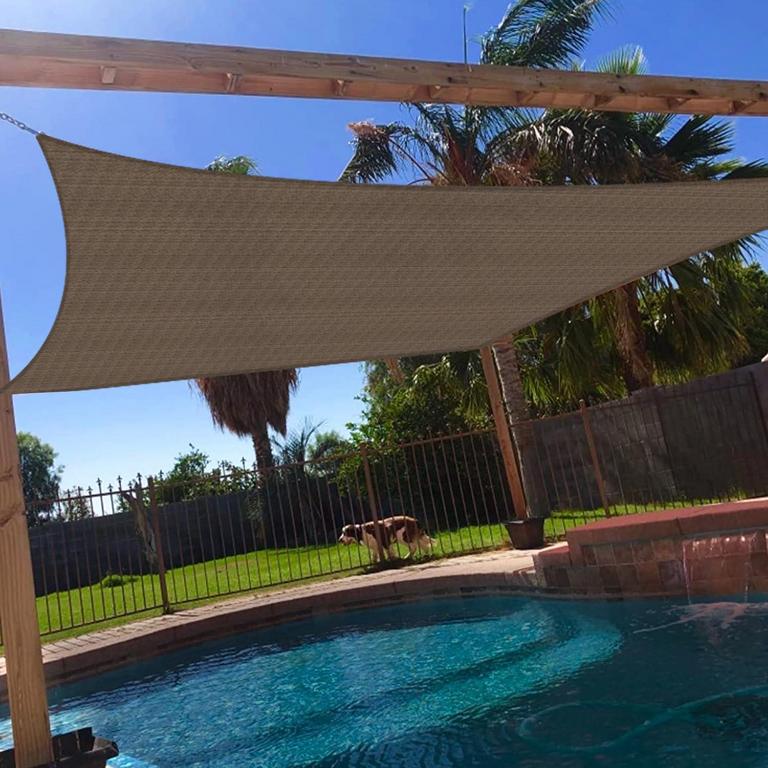 WINDSCREEN4LESS 9FT X 16FT SUN SHADE SAIL
