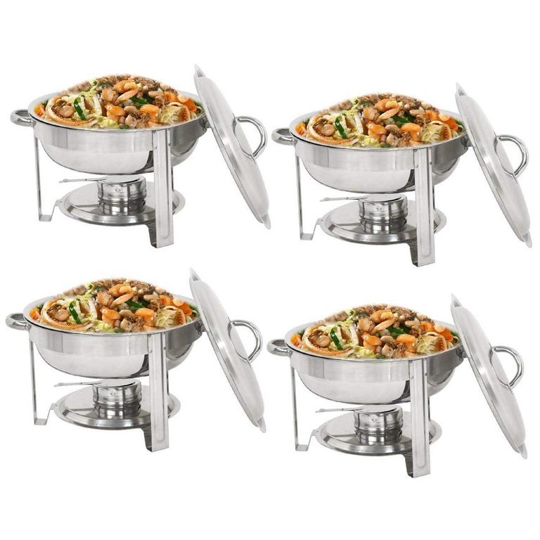 4PK 5QT CHAFING DISH SET