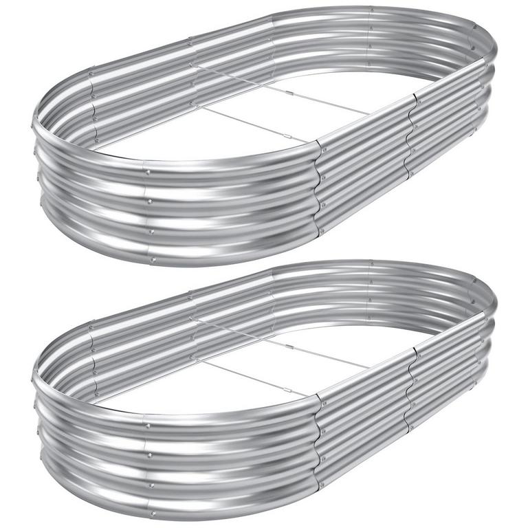 AHEONLAR 8FT RAISED GARDEN BEDS 2PK