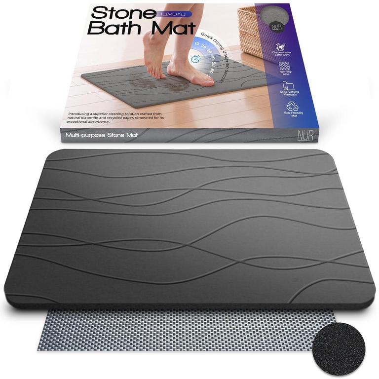 NUR ESSENTIALS XL STONE BATH MAT