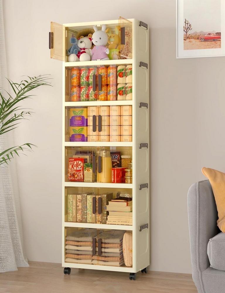 KEENSTONE 6-TIER STORAGE BINS