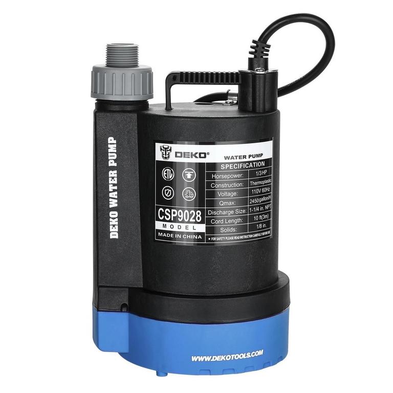 DEKOPRO SUBMERSIBLE WATER PUMP