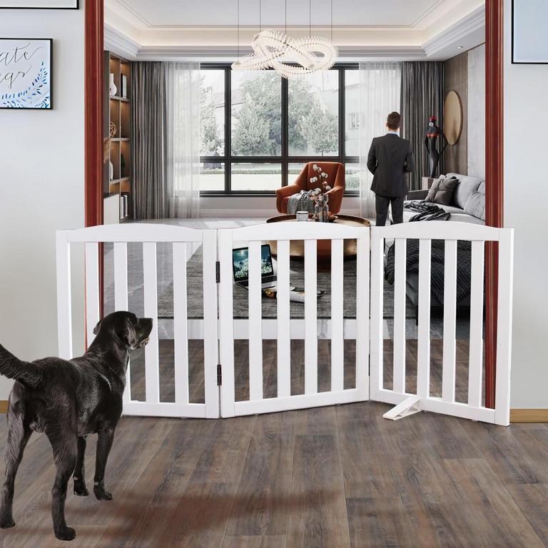 ZJSF INDOOR DOG GATE 24IN X 60IN