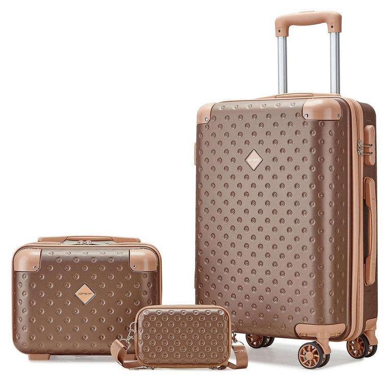 JOYWAY 20IN CARRY ON LUGGAGE SET 3PC