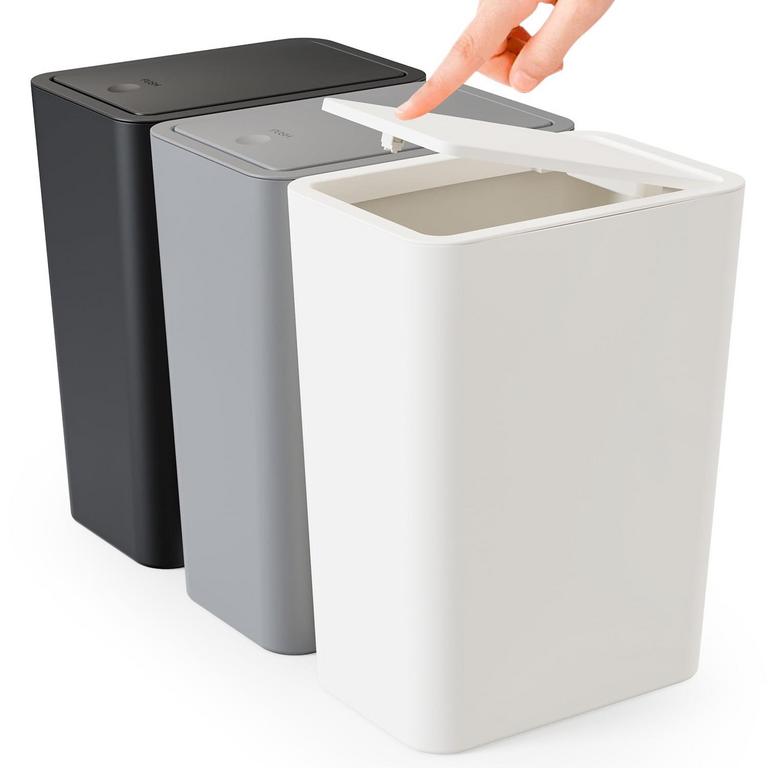 TINANA 10L TRASH CANS 3PK