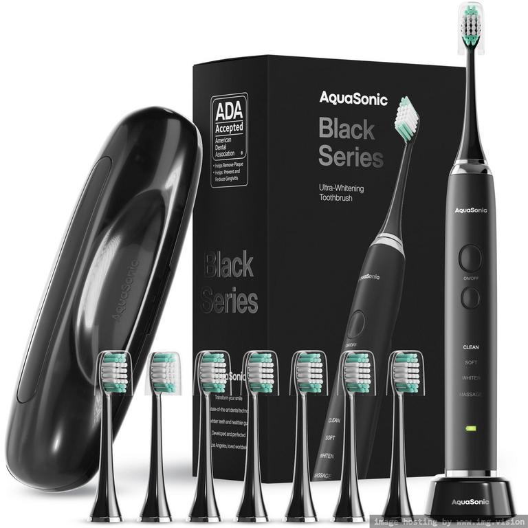 AQUASONIC ELECTRIC TOOTHBRUSH SET