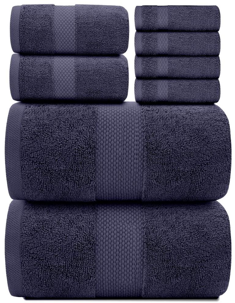 WHITE CLASSIC BATH TOWEL SET