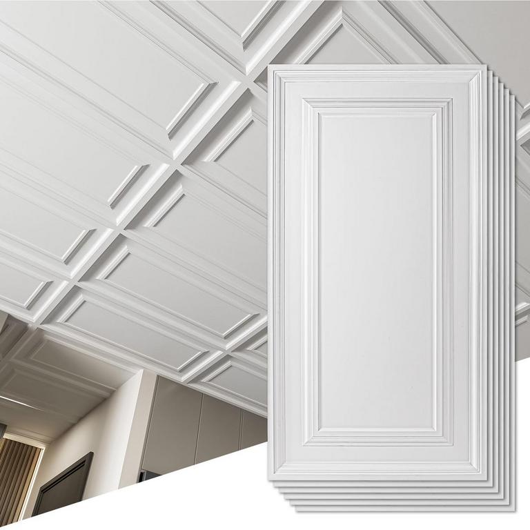 ART3D 12PK 2FT X 4FT CEILING TILES