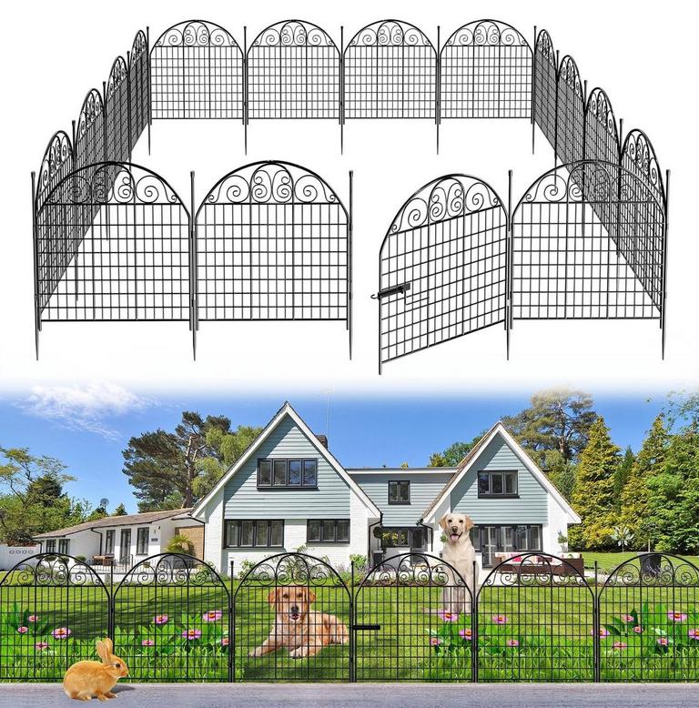 AISDAN GARDEN FENCE SET 24FT