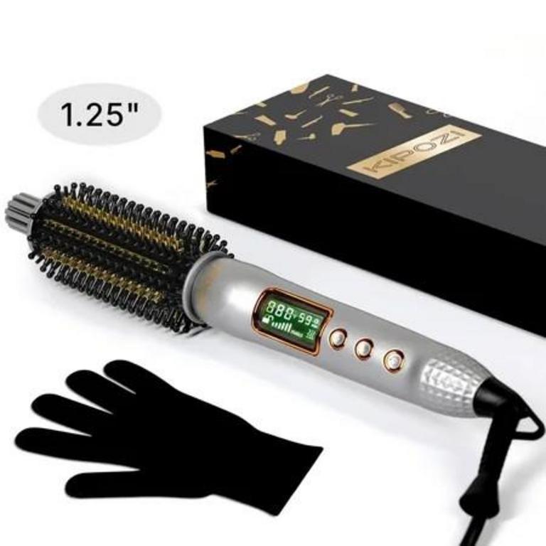 KIPOZI 1.25" CURLING IRON BRUSH