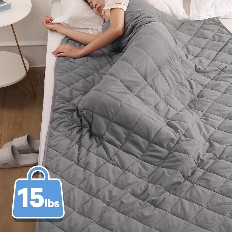 MARNUR WEIGHTED BLANKET 15LBS TWIN