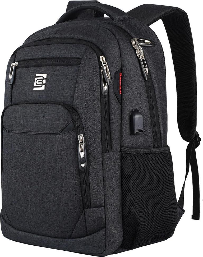 UKEIN BLACK LAPTOP BACKPACK