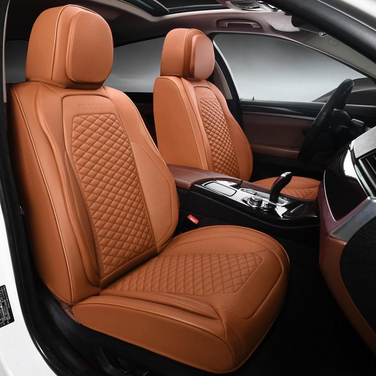 TRUCKERSET BROWN CAR SEAT COVERS 2PK