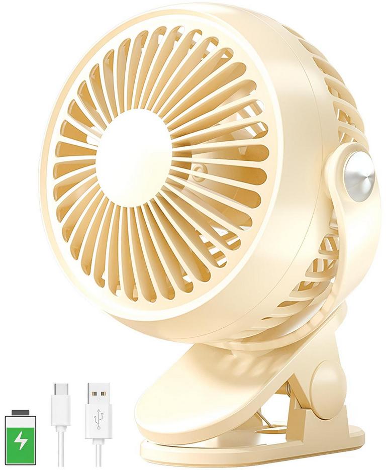 AIONEUS CLIP ON FAN BEIGE
