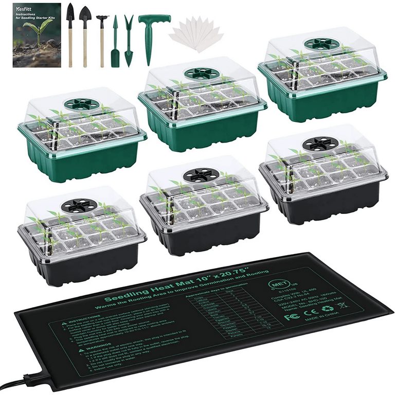 YOUNIK 6PK SEED STARTER TRAY