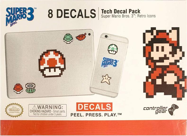 SUPER MARIO BROS TECH DECAL PK