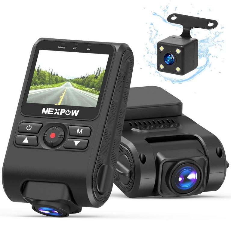 NEXPOW DASH CAM FRONT REAR