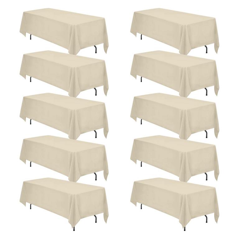 9PK 70X120IN TABLECLOTHS