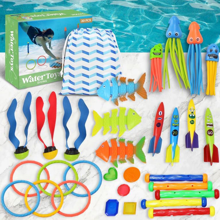 30PK DIVING TOYS
