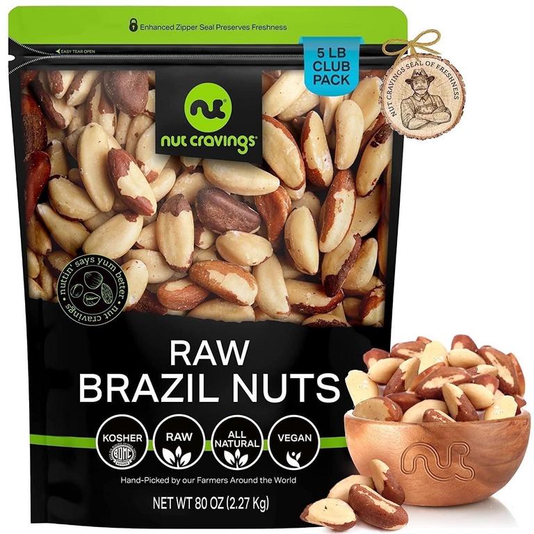 NUT CRAVINGS RAW BRAZIL NUTS 5LB