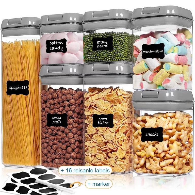 7PCS FOOD STORAGE CONTAINERS