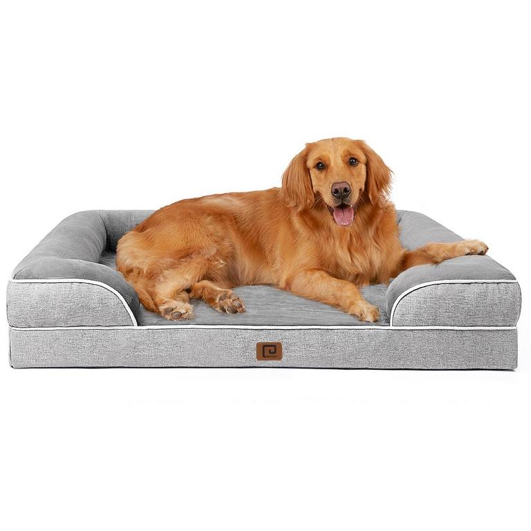 EHEYCIGA XL DOG BED GREY